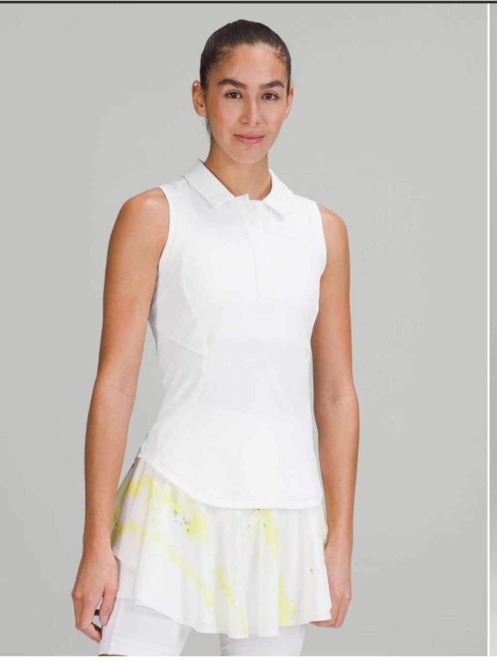 Lululemon Quick-Drying Sleeveless Polo Shirt